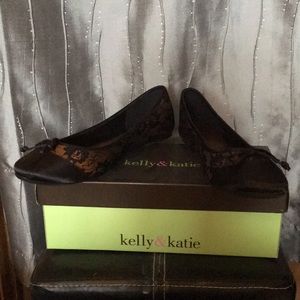 New bronze and black flats by kelly and Katie